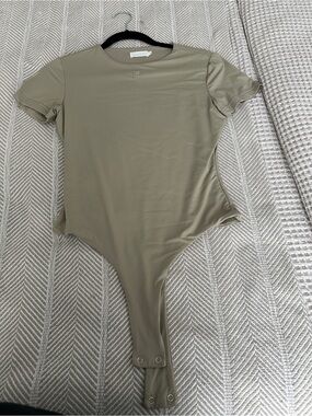 Meshki Women's Bodysuit in Olive